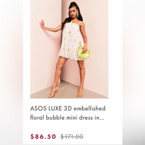 Beaded bubble dress